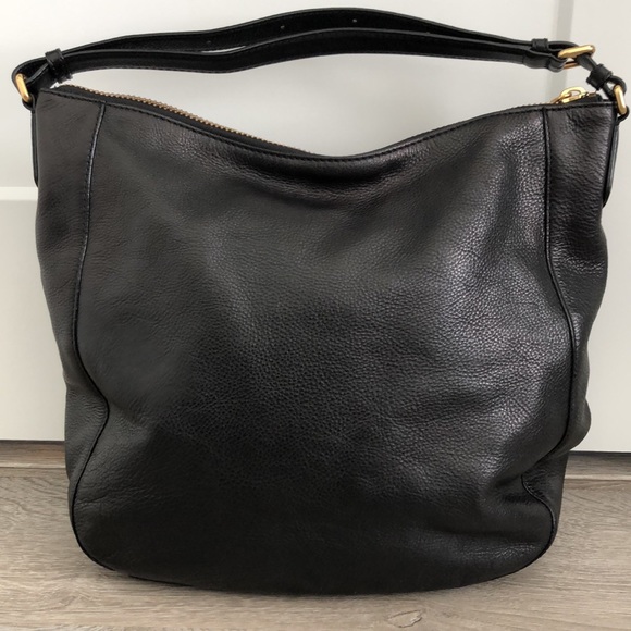 Marc By Marc Jacobs Leather NWOT Globetrotter Wild Willa Hobo Black - Picture 6 of 13